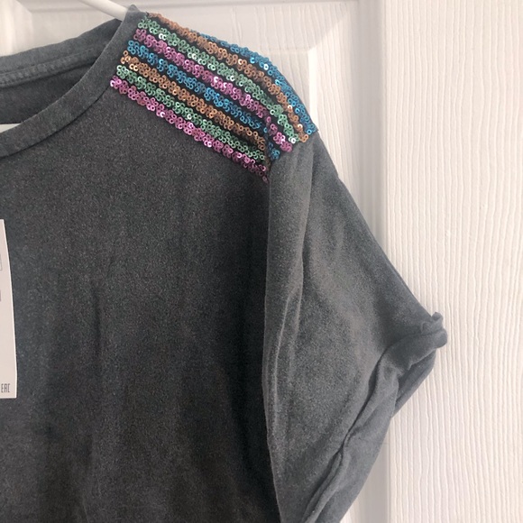 Zara Sequin T-Shirt - Picture 3 of 5